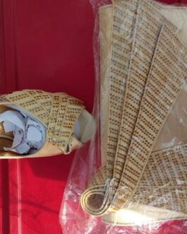 Gold shoe and bag
