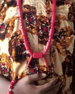 Red Coral long bead and bracelet sets