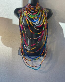 Multicolor Necklace layered top