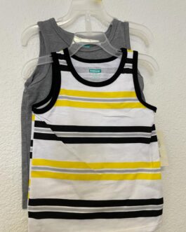 Garanimals top gray and multi color stripe