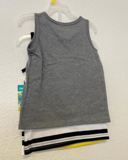 Garanimals top gray and multi color stripe